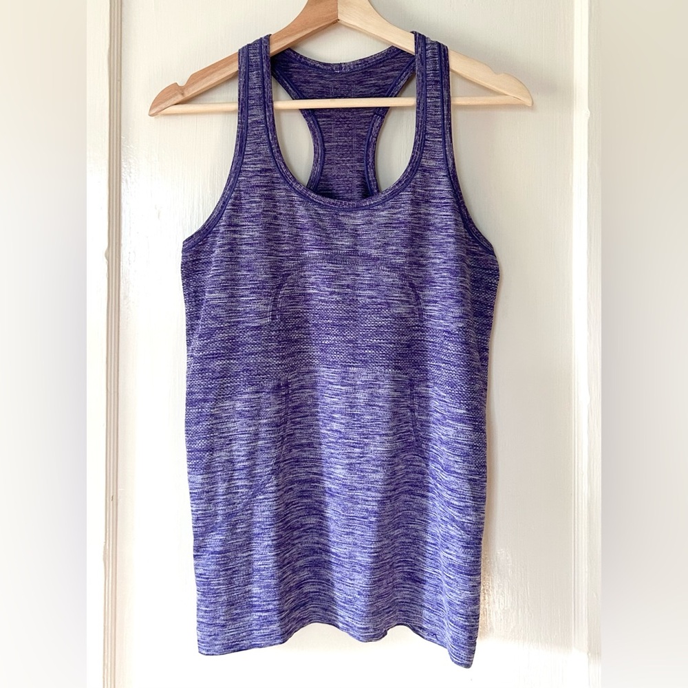 Lululemon Swiftly Tech Racerback Tank Heathered Bruised Berry‎ 8
